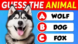 Guess 60 ANIMALS...! 🐶🐱 EASY to IMPOSSIBLE 🧠🤯