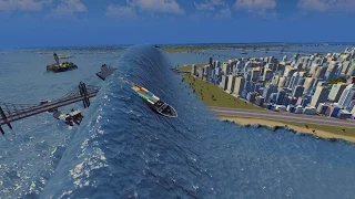 Manhattan Tsunami - Cities Skylines