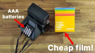 AAA Powered Polaroid 600! - Shoot cheap i-Type film in a Polaroid 600!
