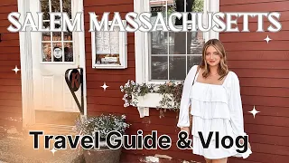 SALEM MA Vlog 2023! Ropes, Hocus Pocus, Horror and MORE! #salem #salemmassachusetts #hocuspocus