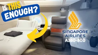 4 HRs in FIRST CLASS SUITE | Singapore Airlines A380 [FLIGHT REVIEW]