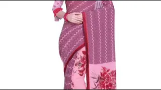 Latest Designer Printed Saree / Buy Online / sarees online shopping