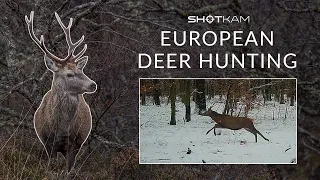 European Deer Hunting HIGHLIGHTS | Filmed with ShotKam Gen 3