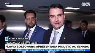 Mônica Bergamo: Flávio Bolsonaro vai propor de criação de imposto único