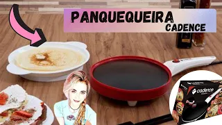 Resenha da Panquequeira Elétrica Cadence | Receita de Panqueca Colorida | Panqueca Fácil e Rápida