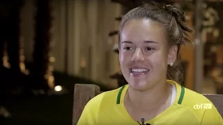 Papo Olímpico: Andressinha, meio-campo da Seleção Feminina na Rio 2016