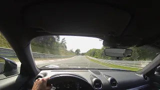 Porsche Cayman 718 @ Nurburgring Nordschleife (Ringmeisters Track Day) 28-08-2018 (FPV helmet cam)