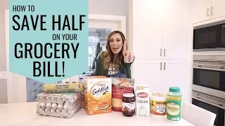 Tips for saving HALF on your food bill! (WITHOUT coupons!)