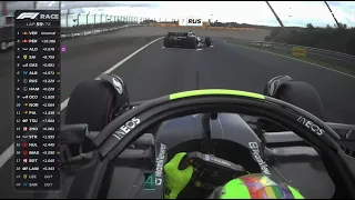 George Russell makes a massive save | 2023 Dutch GP