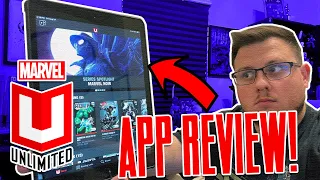 MARVEL UNLIMITED APP REVIEW!