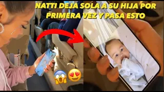 Natti Natasha llora En Viaje Extraña Su Hija Vida Isabelle y Le Hace Una Videollamada y Pasa Esto