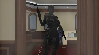 Latex Assassin Covert Ops in Yacht [SFM]