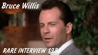 Bruce Willis Interview Footage Video Old Rare Interview with Hollywood Star