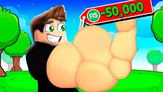 Wydałem 50,000 ROBUX na Największy BICEPS w Roblox!