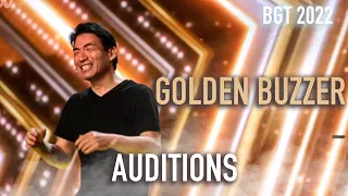 Keiichi Iwasaki: Magician From Japan Wins Everyone's Heart With NEVER-SEEN MAGIC! GOLDEN BUZZER BGT