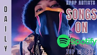 [TOP DAILY] SONGS BY KPOP ARTISTS ON SPOTIFY GLOBAL | 31 OCT 2022