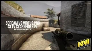 ScreaM vs Virtus.pro -4 m4a1 & awp de_mirage_csgo @ SLTV StarSeries IV