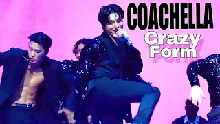 ATEEZ WOOYOUNG COACHELLA " CRAZY FORM " FANCAM -  240412 에이티즈 정우영 우영 직캠