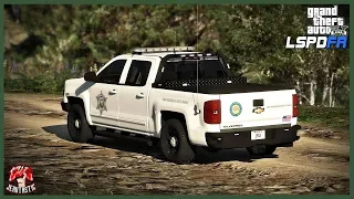 GTA 5 LSPDFR #115 - San Andreas State Parks Patrol (Silverado)