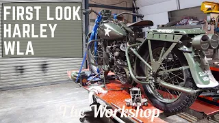 First look and start-up - 2 x Harley Davidson WLA / ep167