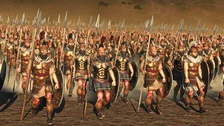 Persian Empire Vs Athens: 20,000 unit Cinematic Battle