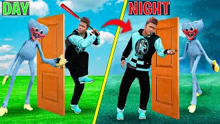 Choose The Right Door In Day Vs Night | Door Challenge In GTA 5