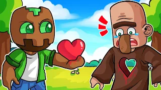 MINECRAFT pero PUEDES ROBAR CORAZONES A LOS MOBS! 😱❤