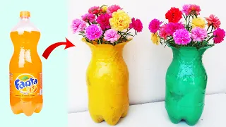 Recycle Plastic Bottles To Make Beautiful Flower Pots