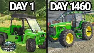 I Spent 4 Years Building a Farm From Scratch | Farming Simulator 22