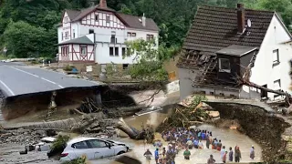 Germany is in danger. Flooding in the western part of the country