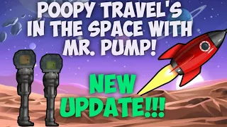 POOPY'S SPACE EXPLORATION WITH MR. PUMP | MELON PLAYGROUND 14.4 NEW UPDATE