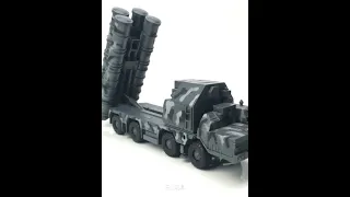 Russia Army S 300 PMU Missile System Radar Military Truck Vehicle 4D Assembly Model Kit Toy