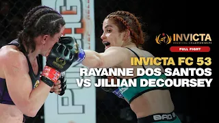 Invicta FC 53: Rayanne Dos Santos vs. Jillian DeCoursey - Full Championship Fight