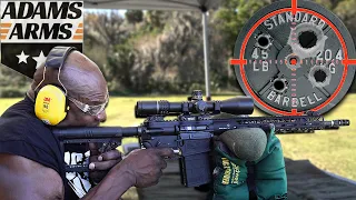 SHOOTING FULLY Automatic Military Weapons | Adams Arms x Ronnie Coleman