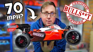 Why Do RC Car Manufacturers always Lie about the Top Speed? Team Corally Radix 6