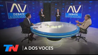 A DOS VOCES (Programa completo 6/4/2022) | La pelea por los planes y la calle