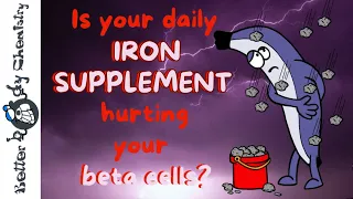 Then risk of iron supplements to beta cell health