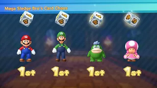 Mario Party 10 - Mario, Luigi, Spike, Toadette - Haunted Trail