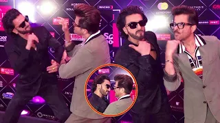 Ranveer Singh Crazy Dance With Anil Kapoor At Style Awards Red Carpet. Bollywood Party