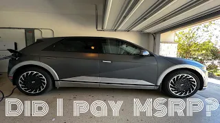How Much Did My 2023 Ioniq 5 Cost