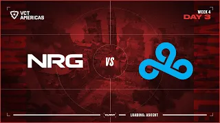 C9 vs NRG - VCT Americas Stage 1 - W4D3 - Map 1