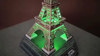 Cubicfun 3D,   Night Edition  "Eiffel Tower"