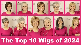The Top 10 Wigs of 2024 -  Shown in Top Wig Colors (Official Godiva's Secret Wigs Video)