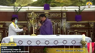 LUNES sa Ikalawang Linggo ng Apatnapung Araw na Paghahanda | Marso 01,2021