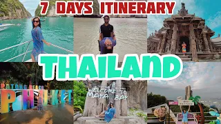 7 Days Thailand Plan | Perfect Thailand Itinerary | Bangkok-Pattaya-Phuket | Phi-Phi & Coral Island