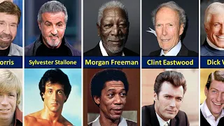 Famous Senior Hollywood Actors Then & Now