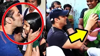 Salman Khan's RARE VIDEOS Playing With Kids - Kind Hearted Man