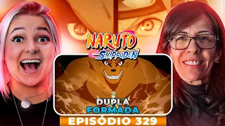 NARUTO SHIPPUDEN - EPISODIO 329: Time de dois! [REACT]