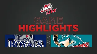 WHL Highlights: Royals (3) at Rockets (2) - December 9, 2022