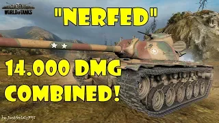 World of Tanks - PURE Gameplay [T110E5 | 14.000 DMG (Dealt + Blocked) by CommanderHalesBrother]